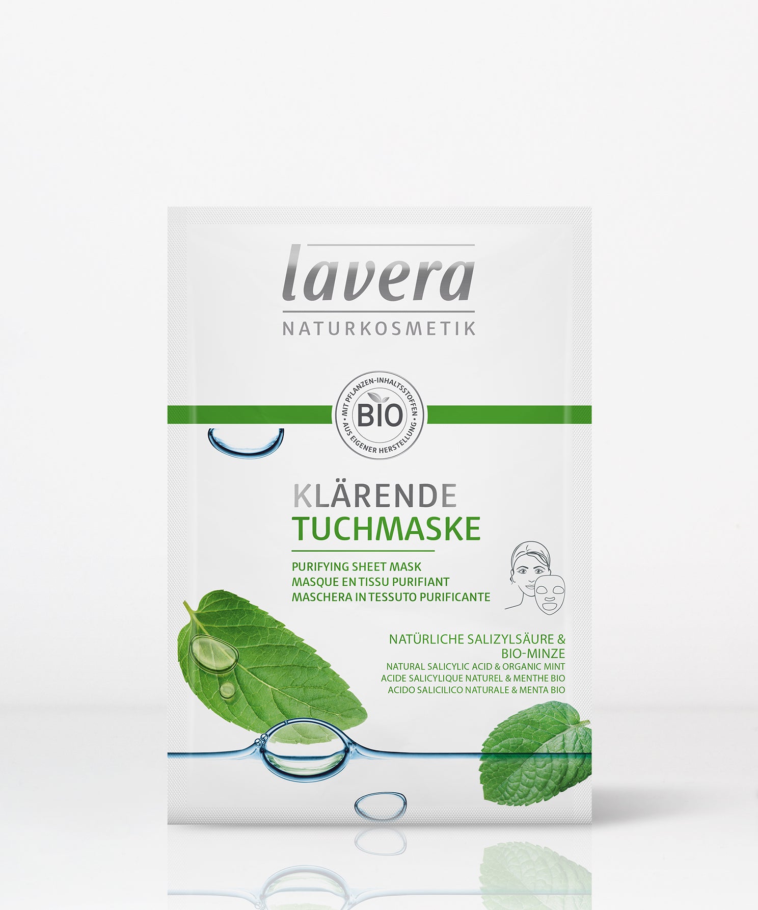 lavera Purifying sheet mask