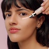 lavera Brightening & Hydrating Undereye Corrector during application