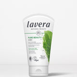 lavera Pure Beauty 3in1 Reinigung Peeling Maske