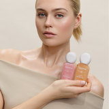lavera Glow Body Oil -Floral Glow 01- during application