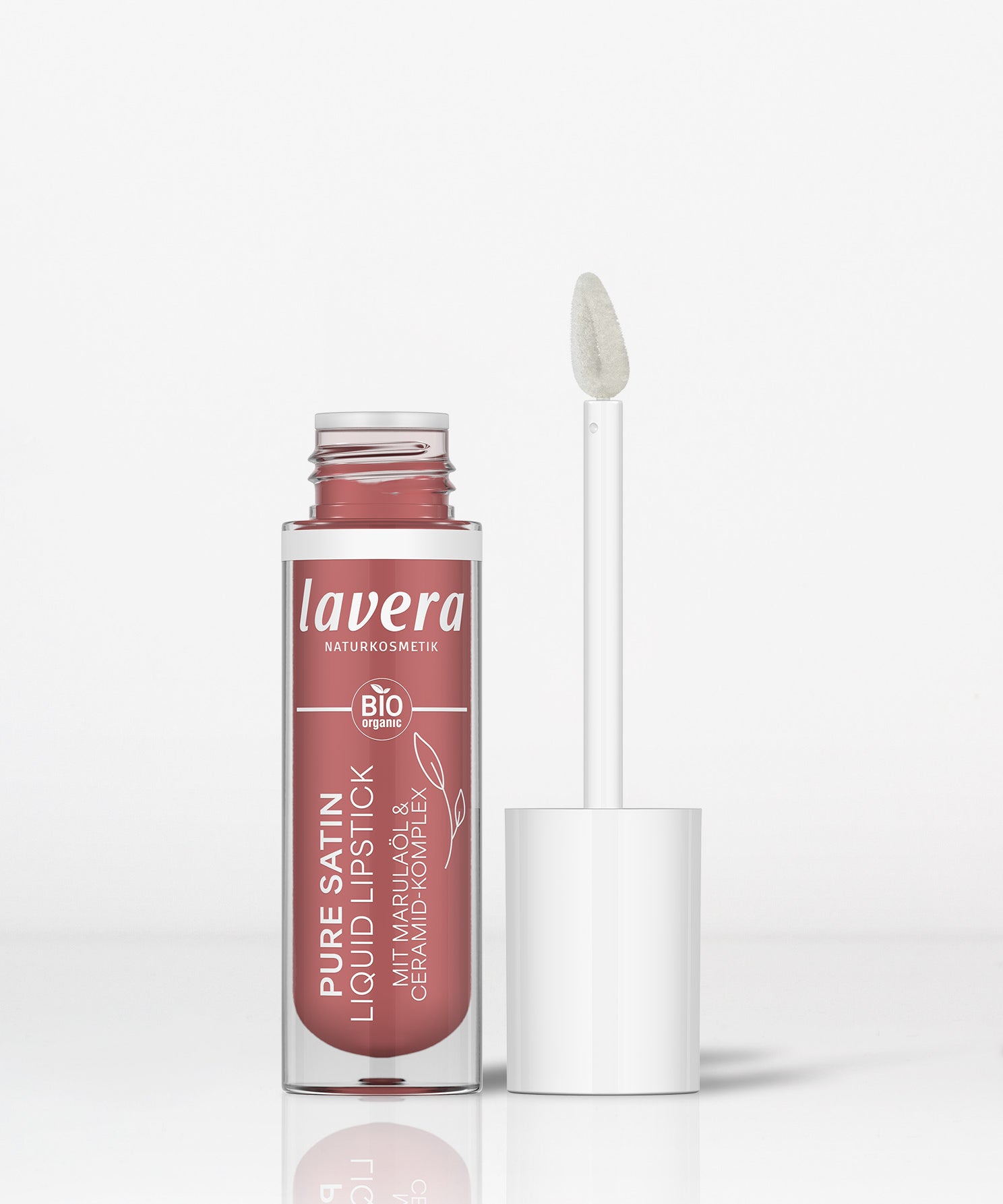 lavera Pure Satin Liquid Lipstick -Nude Petal 02-