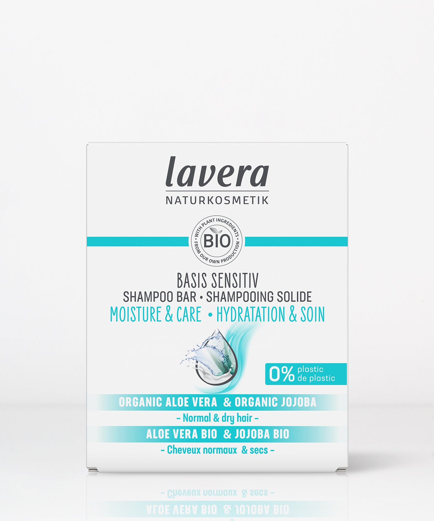 lavera Shampoo bar basis sensitive Moisture & Care