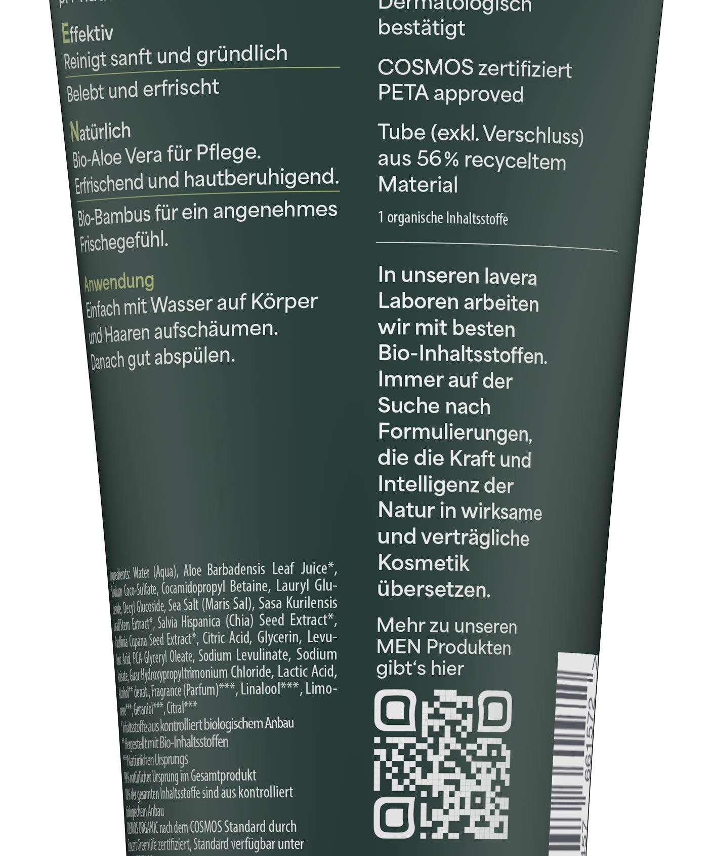lavera Men sensitive Moisturising Cream