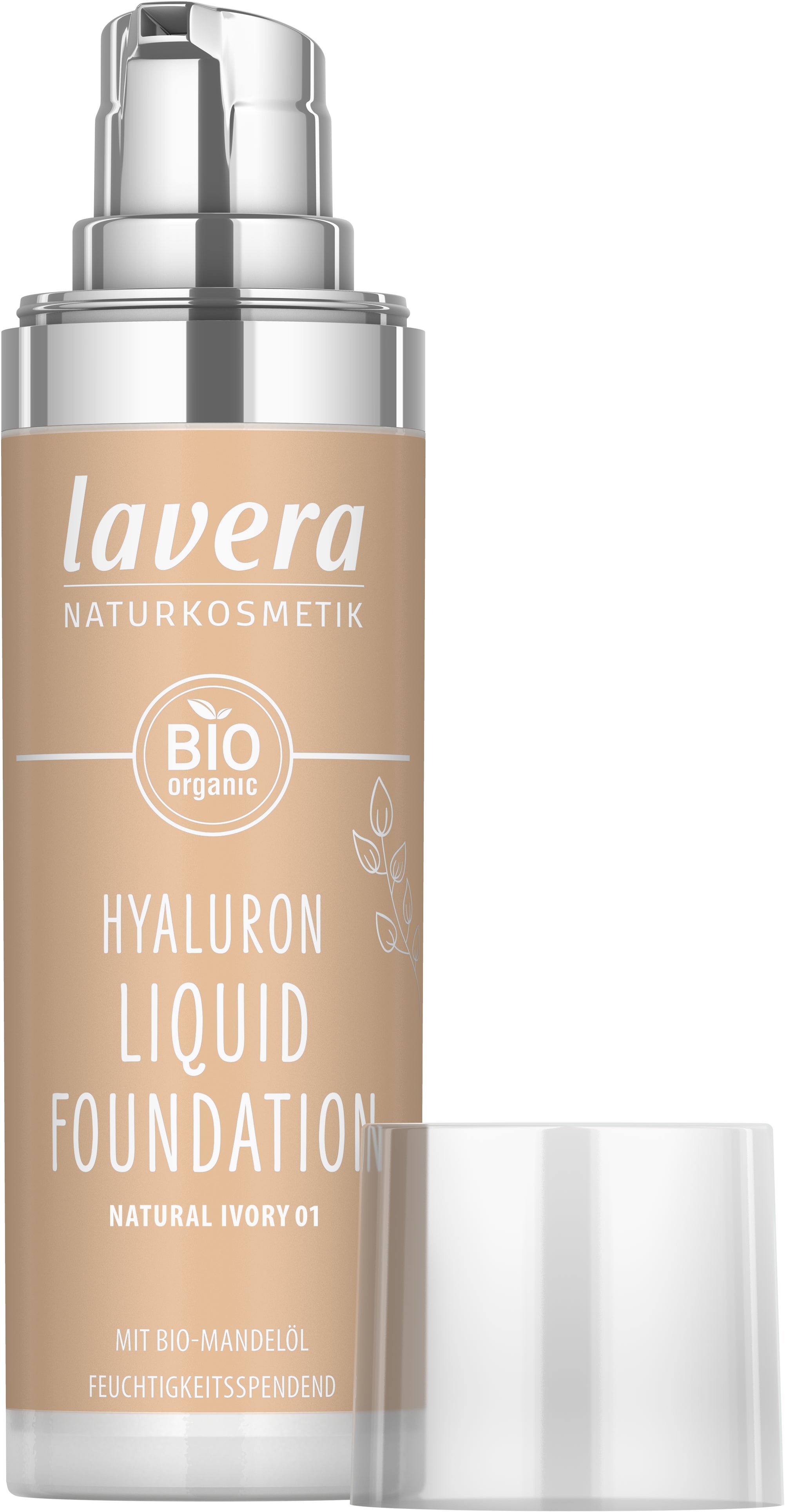 lavera Hyaluron Liquid Foundation -Natural Ivory 01-