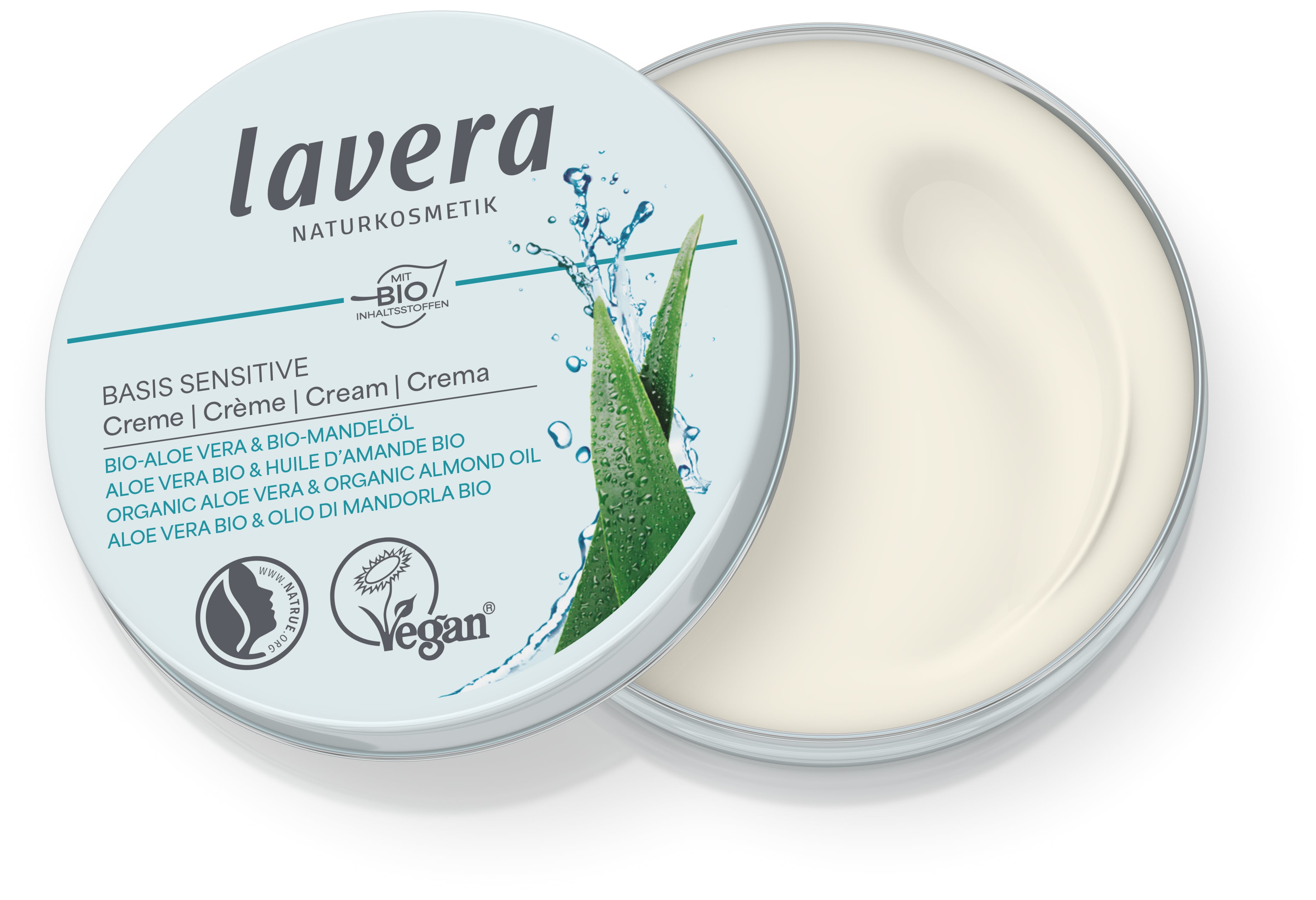 lavera Travel Size basis sensitive Cream