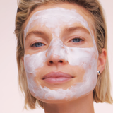 lavera basis sensitive Anti-Falten Maske Q10 in der Anwendung
