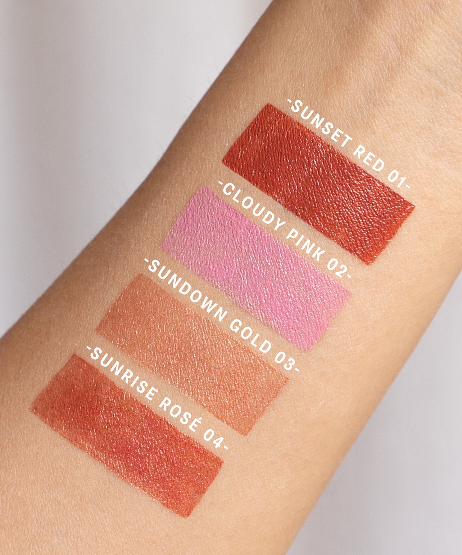 lavera Multi Balm -Sunset Red 01- during application