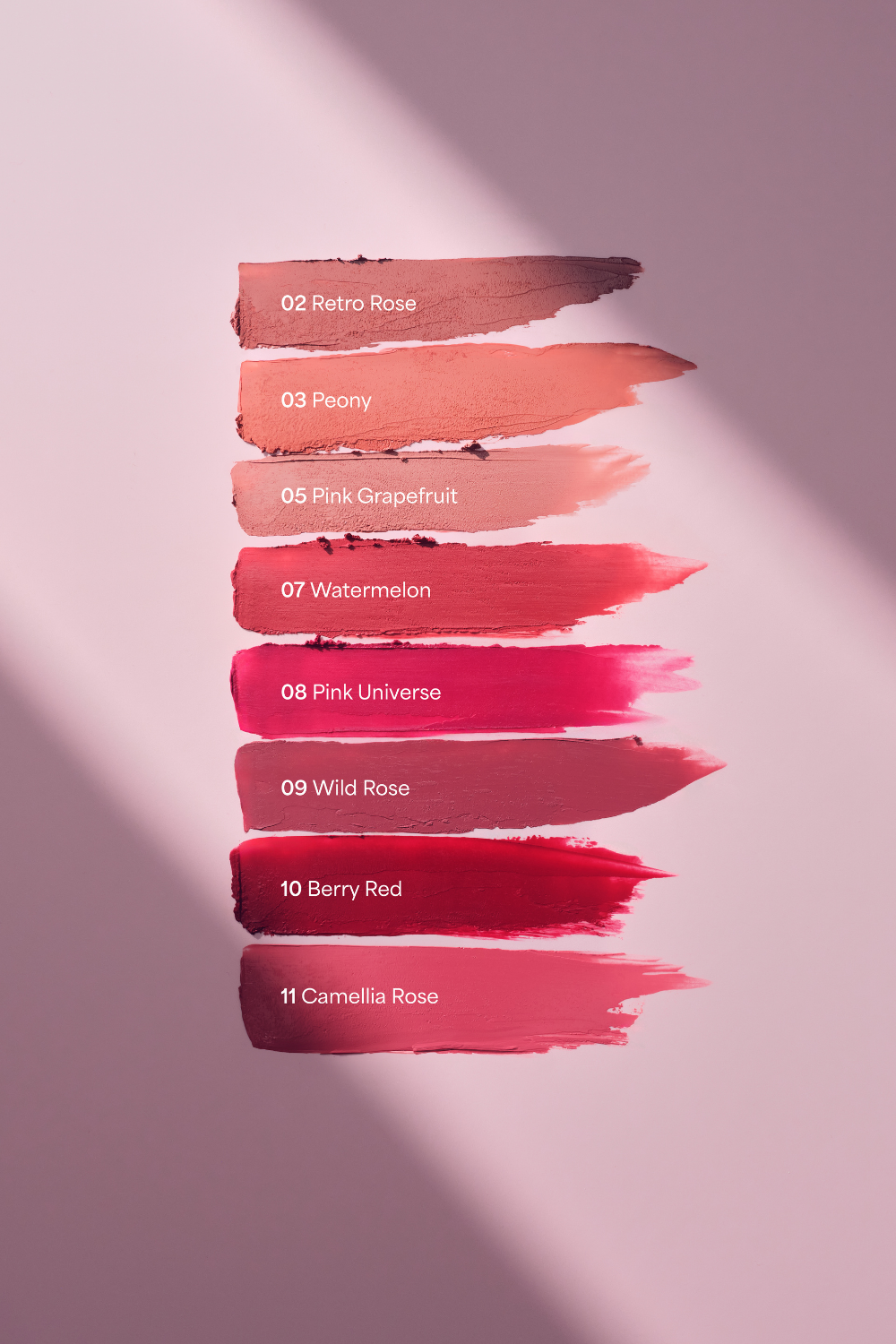 lavera Cream Glow Lipstick -Pink Universe 08- during application