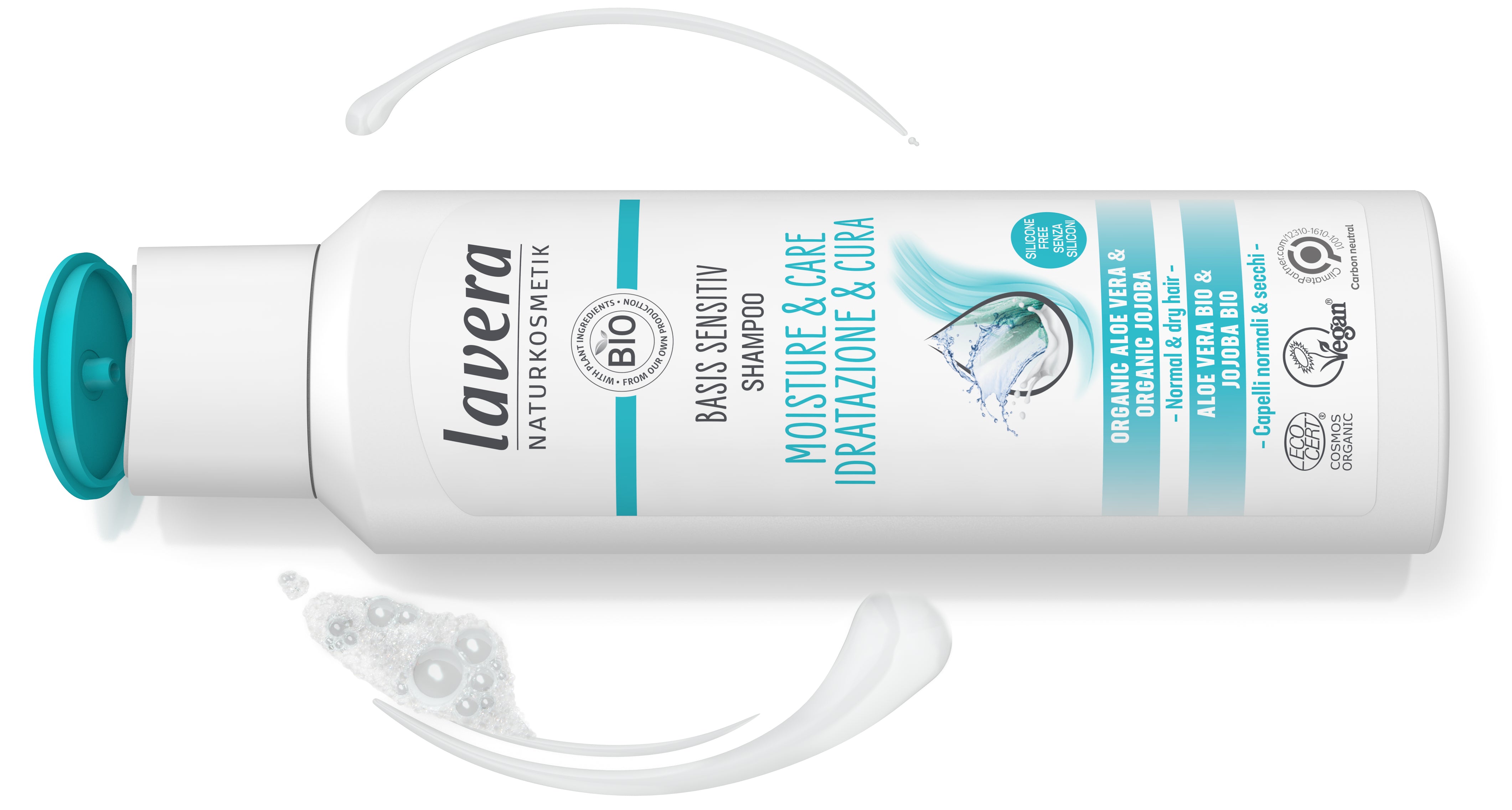 lavera basis sensitive Shampoo Moisture & Care