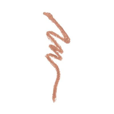 Lipliner-Swatch in warmem Braun auf weißem Hintergrund